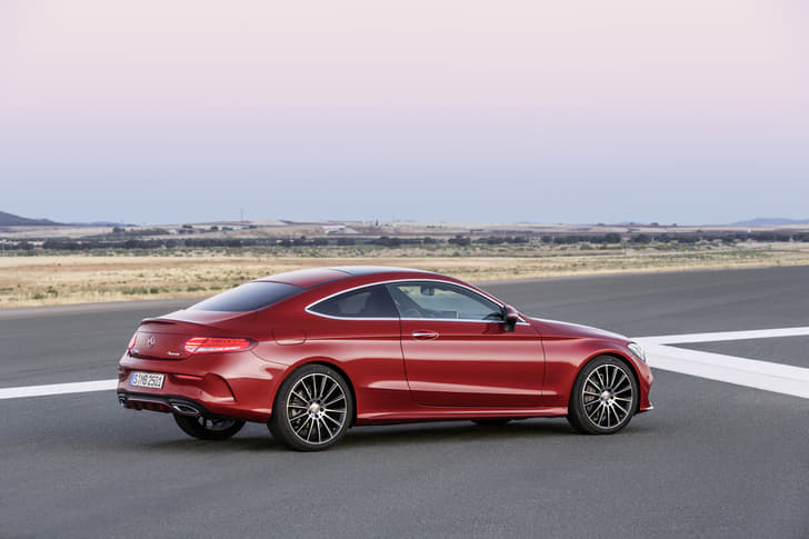 New Mercedes C-class coupe photo gallery