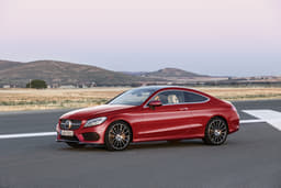 New Mercedes C-class coupe photo gallery