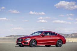 New Mercedes C-class coupe photo gallery