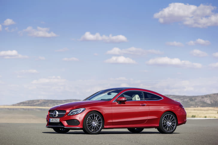 New Mercedes C-class coupe photo gallery