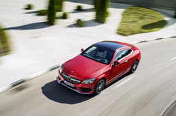 New Mercedes C-class coupe photo gallery