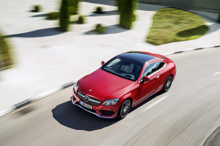 New Mercedes C-class coupe photo gallery