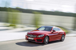 New Mercedes C-class coupe photo gallery