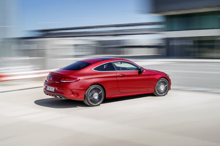 New Mercedes C-class coupe photo gallery