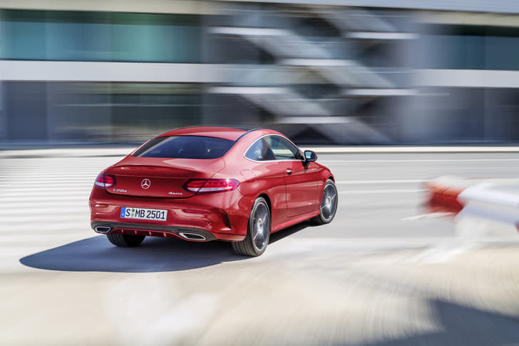 New Mercedes C-class coupe photo gallery