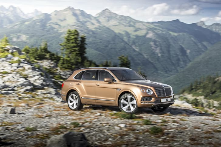 Bentley Bentayga SUV photo gallery