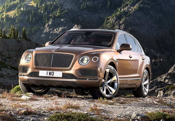 Bentley Bentayga SUV photo gallery