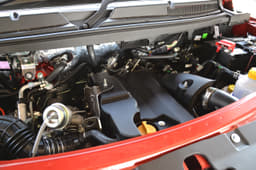 1.5-litre, three-cylinder diesel makes 82.8bhp and 23.4kgm. It also uses a twin-scroll turbocharger and a dual-mass flywheel.