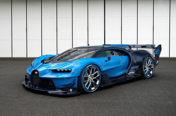 Bugatti Vision Gran Turismo concept photo gallery