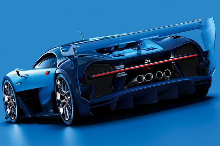 Bugatti Vision Gran Turismo concept photo gallery