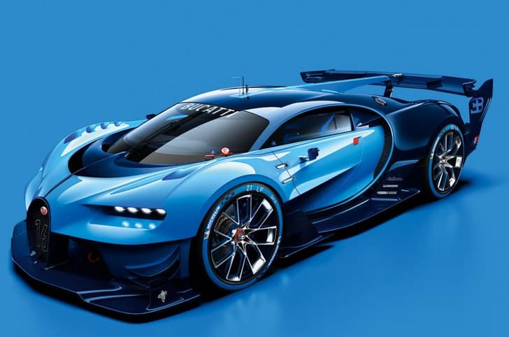 Bugatti Vision Gran Turismo concept photo gallery