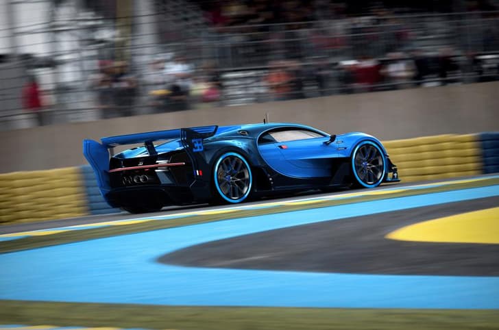 Bugatti Vision Gran Turismo concept photo gallery