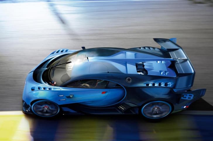 Bugatti Vision Gran Turismo concept photo gallery