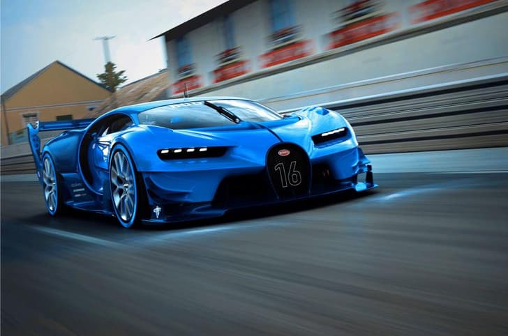 Bugatti Vision Gran Turismo concept photo gallery