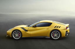 Ferrari F12 TDF side profile.