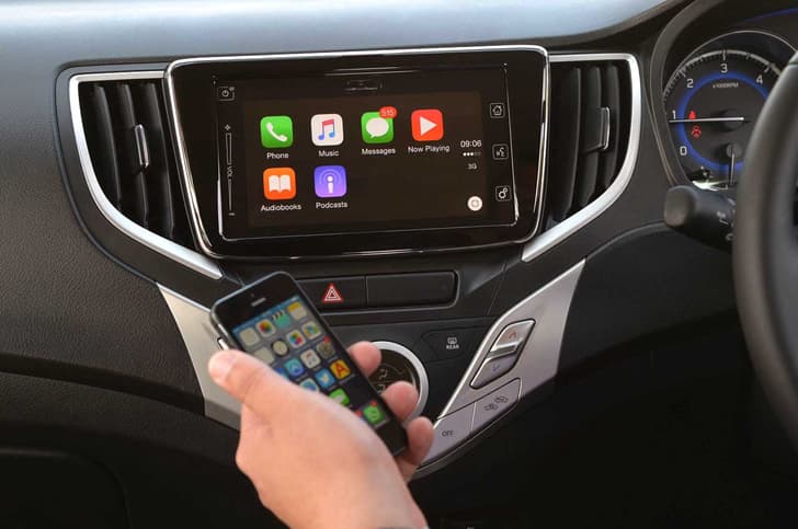 The SmartPlay infotainment system comes equipped with Apple CarPlay. Android Auto is also expected to be introduced in the near future.