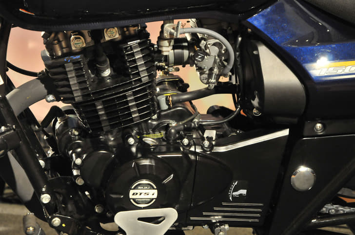 The Avenger 150 Street is powered by a 149cc DTS-I engine making 18.7bhp.