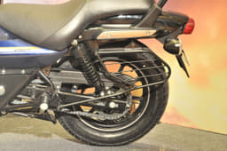 Rear sprocket has 38 teeth to improve low and mid-range performance.