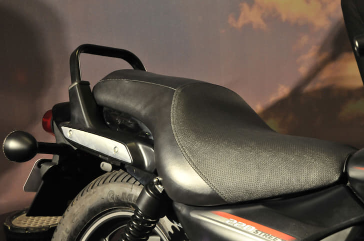 Like the Avenger 150 Street, it does not get a pillion backrest.