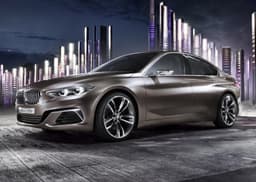 BMW Compact Sedan concept photo gallery