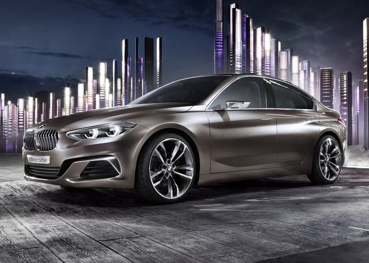 BMW Compact Sedan concept photo gallery