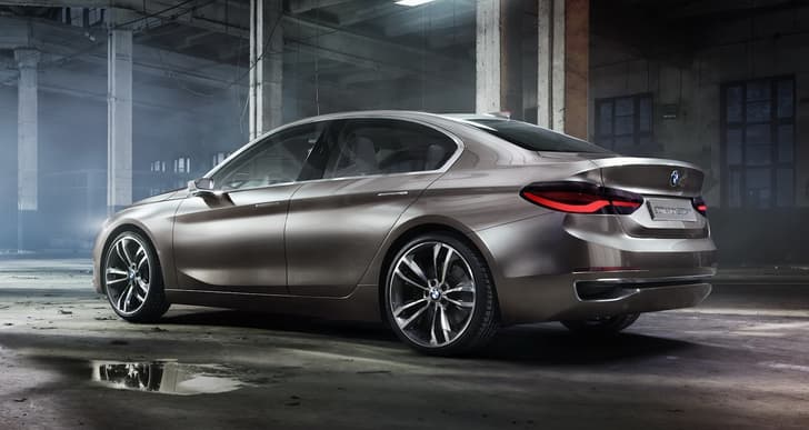 BMW Compact Sedan concept photo gallery