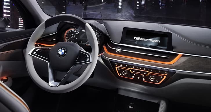 BMW Compact Sedan concept photo gallery