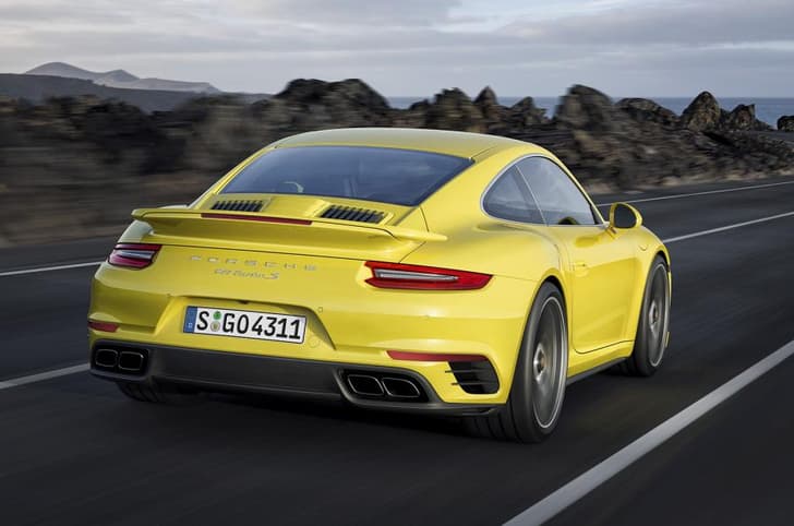 Porsche 911 Turbo, Turbo S facelift photo gallery