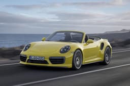 Porsche 911 Turbo S cabriolet.