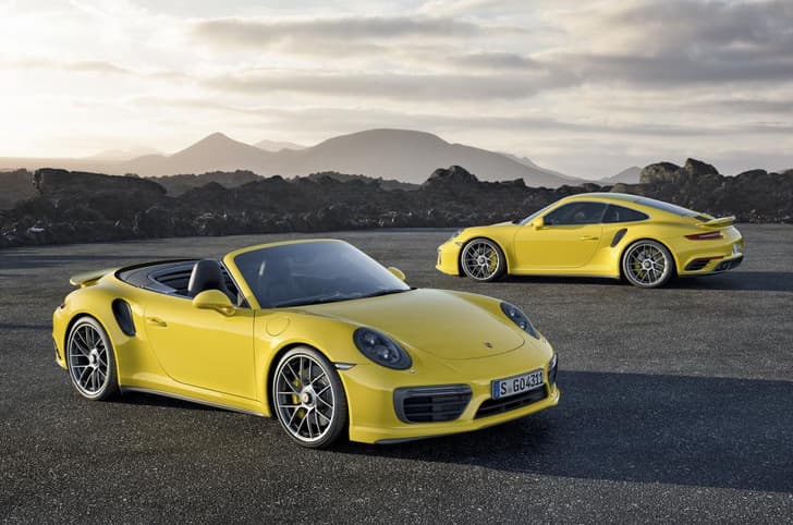 Porsche 911 Turbo, Turbo S facelift photo gallery