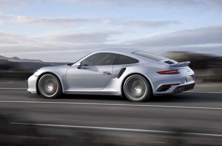 Porsche 911 Turbo coupe.