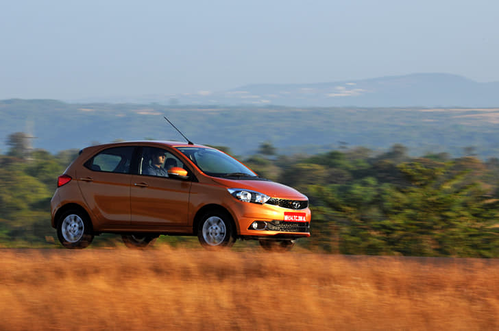 The Tiago is significantly longer than its rivals though its wheelbase and height is down on its rivals.