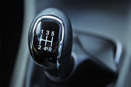 The Tiago's gearlever gets chrome finish.