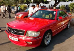 2015 Mercedes Classic Car Rally photo gallery