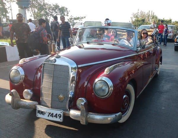 2015 Mercedes Classic Car Rally photo gallery