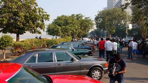 2015 Mercedes Classic Car Rally photo gallery