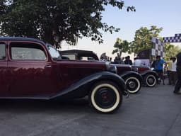 2015 Mercedes Classic Car Rally photo gallery