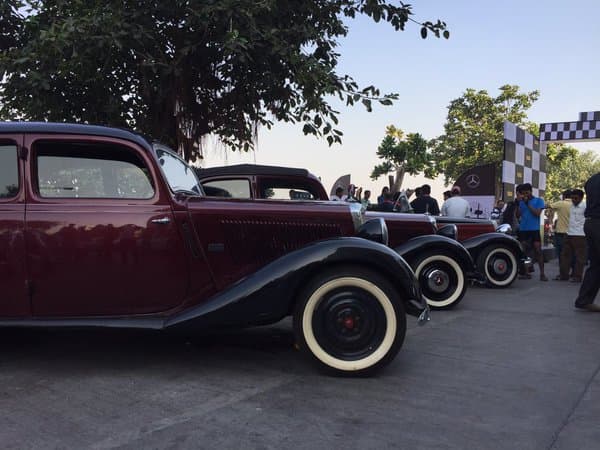 2015 Mercedes Classic Car Rally photo gallery
