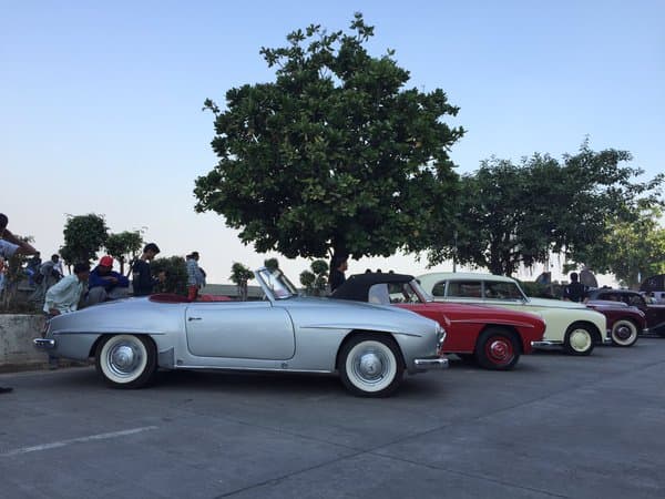 2015 Mercedes Classic Car Rally photo gallery