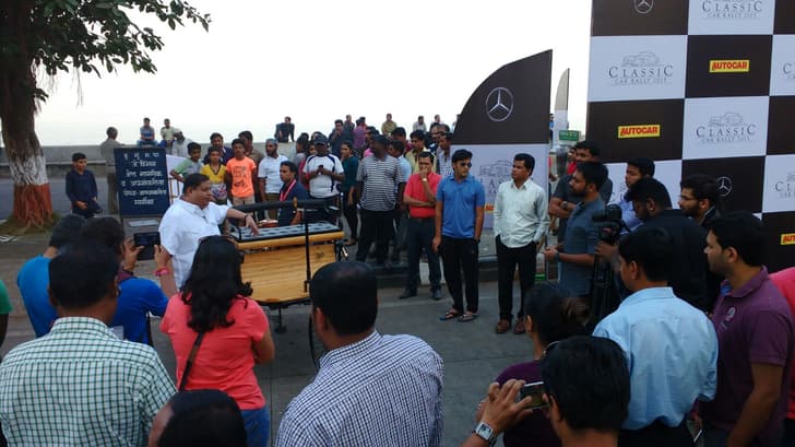 2015 Mercedes Classic Car Rally photo gallery