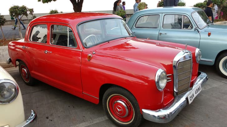 2015 Mercedes Classic Car Rally photo gallery