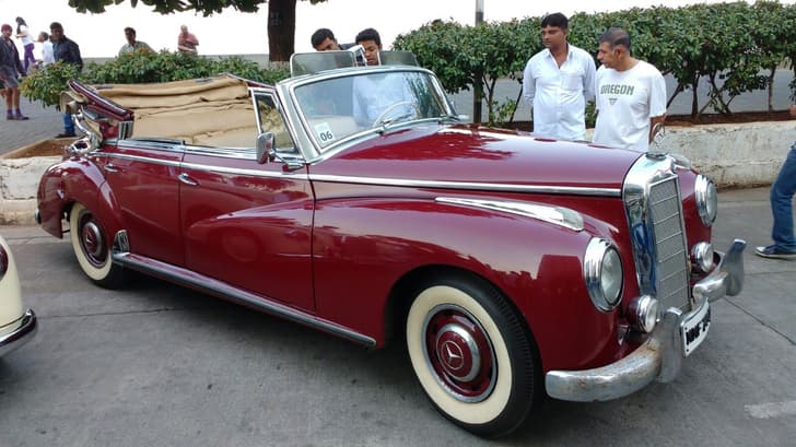 2015 Mercedes Classic Car Rally photo gallery