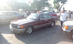 2015 Mercedes Classic Car Rally photo gallery