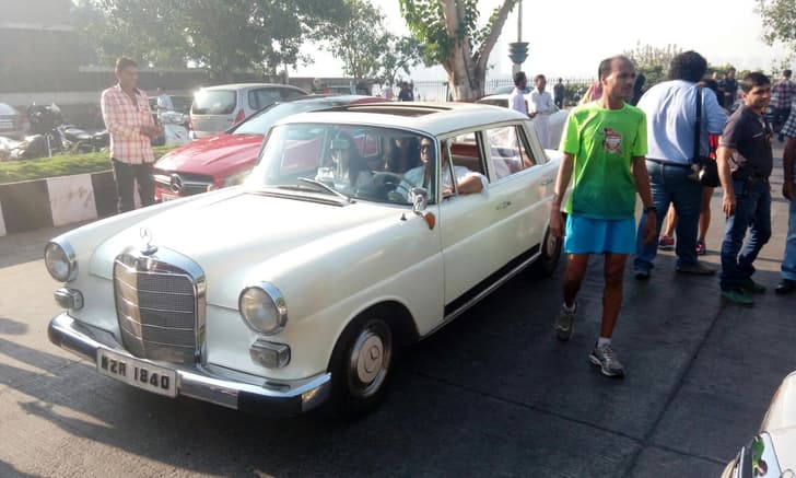 2015 Mercedes Classic Car Rally photo gallery