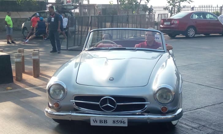 2015 Mercedes Classic Car Rally photo gallery