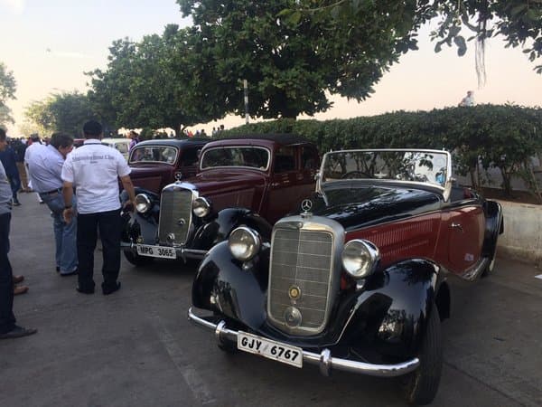 2015 Mercedes Classic Car Rally photo gallery