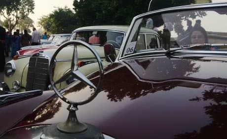 2015 Mercedes Classic Car Rally photo gallery