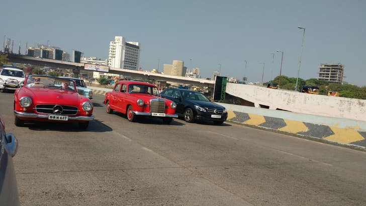 2015 Mercedes Classic Car Rally photo gallery