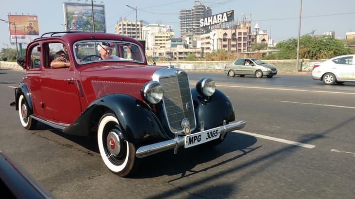 2015 Mercedes Classic Car Rally photo gallery