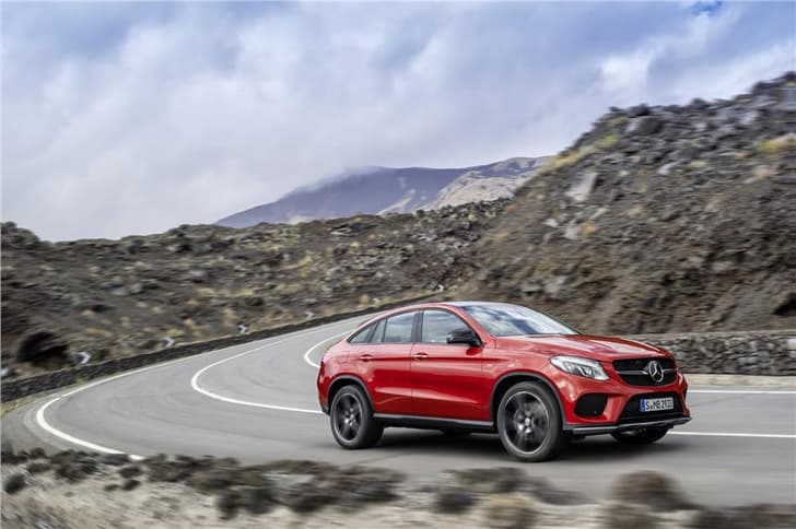 2016 Mercedes-AMG GLE 43 (GLE 450 AMG) coupe photo gallery